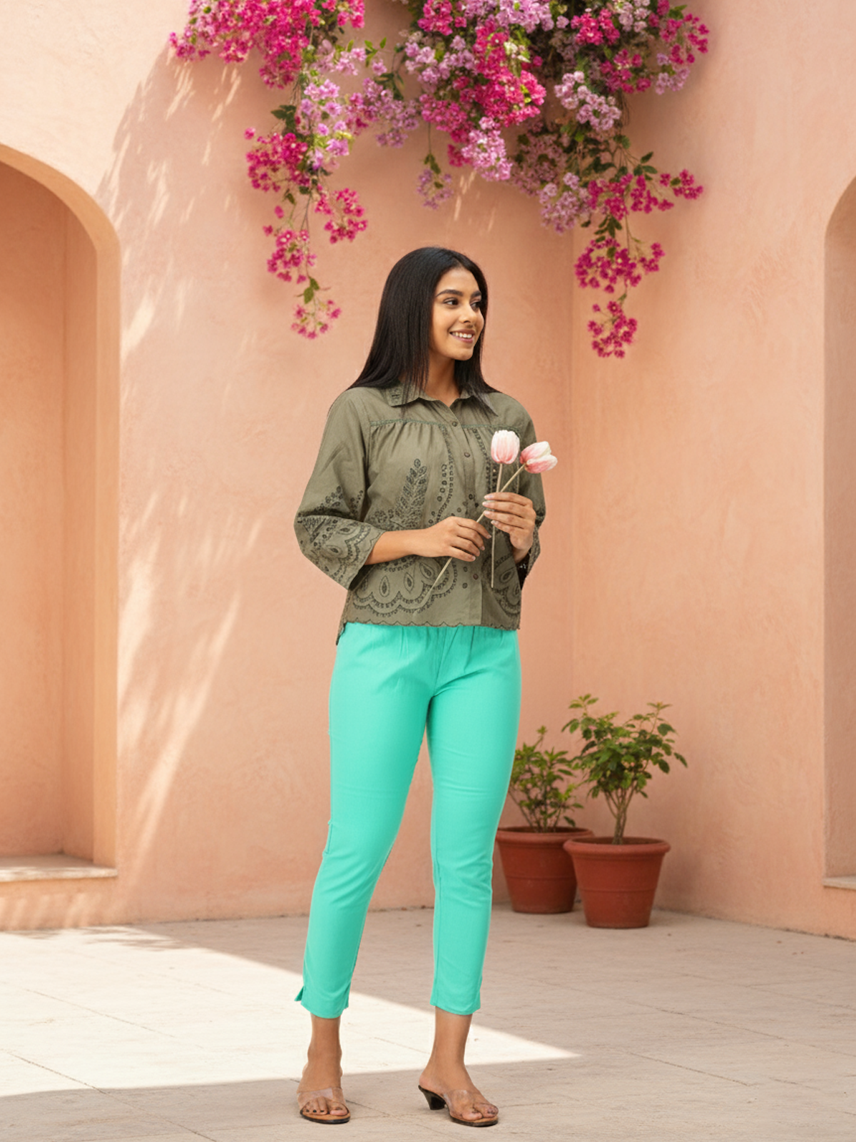 Mojito Kurti Pants for Women | Comfortable Ethnic Bottom Wear | Everyday & Office Style