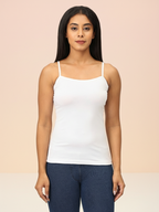 Women’s White Camisole | Comfortable Innerwear | Everyday Layer.