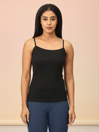 Women’s Black Camisole | Comfortable Innerwear | Everyday Layer.