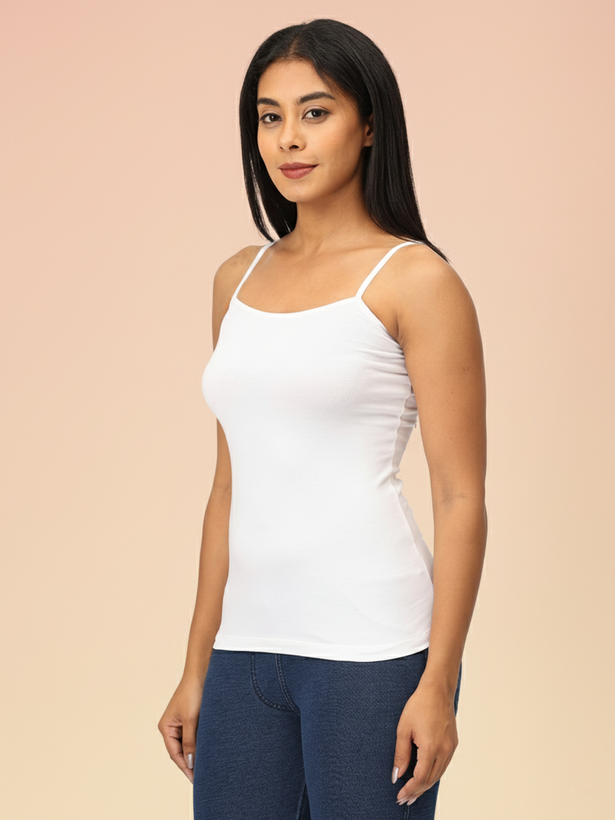 Women’s White Camisole | Comfortable Innerwear | Everyday Layer.